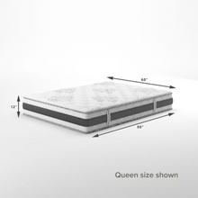 Load image into Gallery viewer, Pressure Relief Gel Memory Foam iCoil® Hybrid Mattress