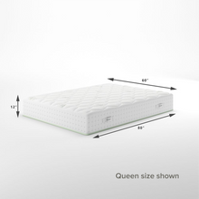 Load image into Gallery viewer, Pressure Relief Olive Oil Memory Foam iCoil® Hybrid Full Mattress
